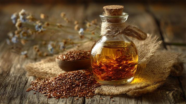 Hørfrøolie - naturlig sundhed i en flaske