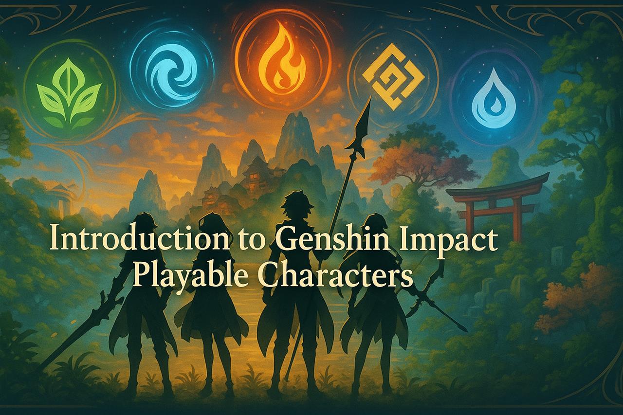 Introduction to genshin impact playable characters